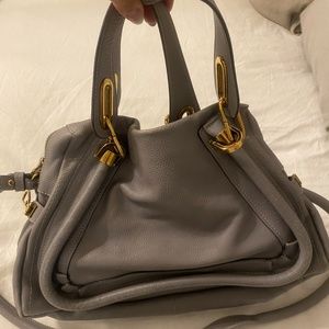 Chloe paratay tote bag Gray